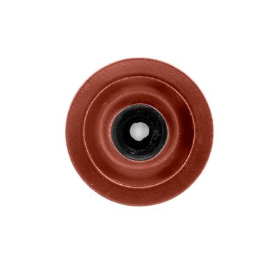 50 Rondelles à bossage avec étanchéité pour fixation accessoires Rouge Tuile RAL 8012