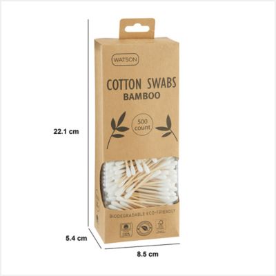 500 coton-tiges en bambou - 5 five simply smart