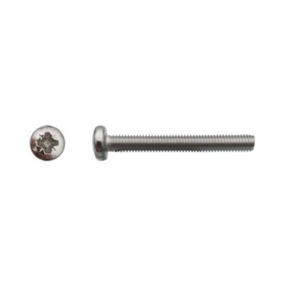 500 Vis Métaux Tête Cylindrique Pozidriv 5 x 12 mm - DIN 7985 - Inox A4 - D-Work
