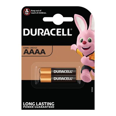 Duracell Ultra AAAA LR61 LR8 pile alcaline 1,5 V blister de 2