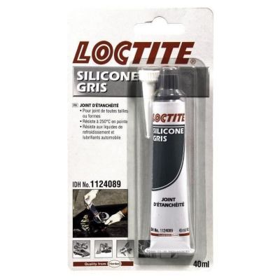 Mastic d'étanchéité silicone - LOCTITE - SI 5660 - Tube 100 ml - Noir