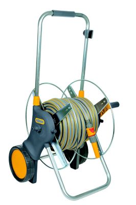 Chariot équipé avec tuyau d'arrosage Hozelock Ultramax à¸15 mm L.25 m