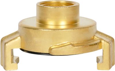 Connecteur express laiton 21mm Hozelock