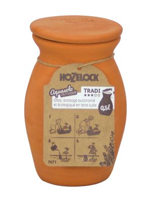 Pot en terre cuite d'arrosage Ollas Traditionnel 0.5L Hozelock