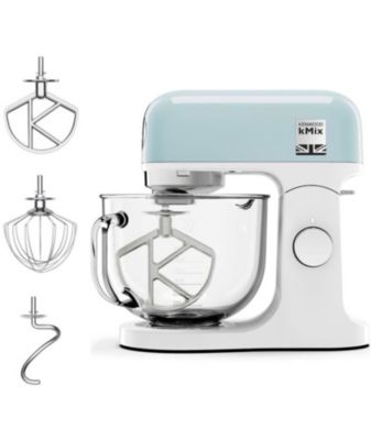 Robot pâtissier multifonction KENWOOD KMX754PB - Moteur professionnel 1000W - 2 sorties pour accessoires - Bol en verre 5L avec