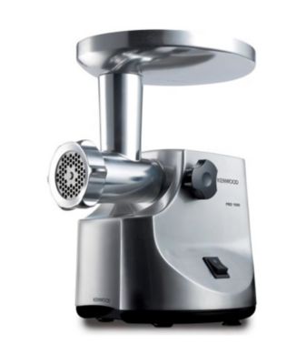 Hachoir a viande - KENWOOD MG510 - Puissance 450W - Corps et vis en métal - 3 grilles en acier