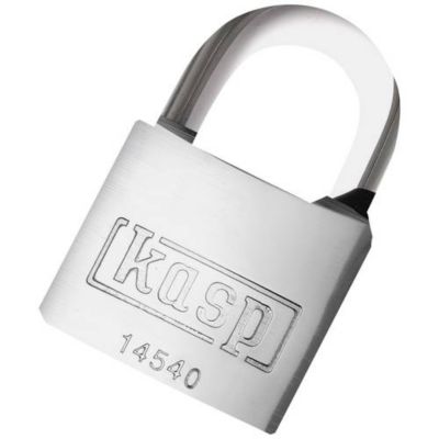 Kasp K14540A1 Cadenas 40 mm fermeture universelle acier inoxydable avec serrure à clé - vue 2