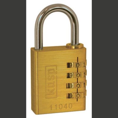 Cadenas Kasp K11040 or jaune avec serrure à combinaison - vue 2