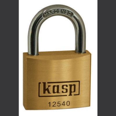 Cadenas Kasp K12530 or jaune avec serrure à clé - vue 2