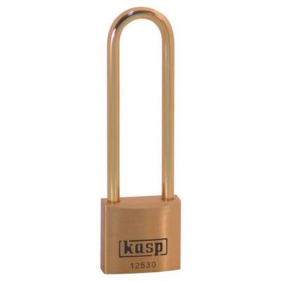Cadenas Kasp K12530L70BD or jaune avec serrure à clé - vue 2