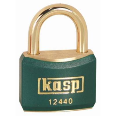 Cadenas 40 mm avec serrure à clé Kasp K12440GREA1 or jaune - vue 2