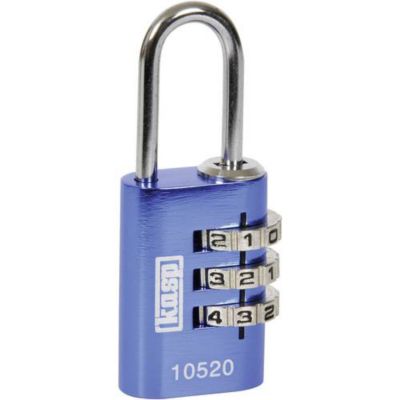 Cadenas Kasp K10520BLUD avec serrure à combinaison - vue 2