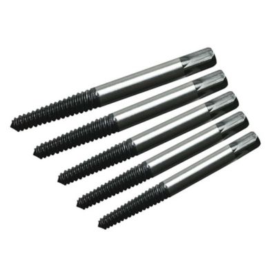 Extracteurs de Vis 3-18 mm - Lot de 5 - Outils Pratiques pour Retirer Vis Endommagées - Silverline