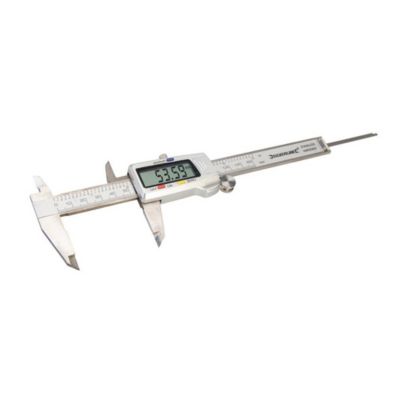 Silverline Pied à Coulisse Numérique 150 mm - Précision de Mesure, Facilité d'Utilisation - vue 3