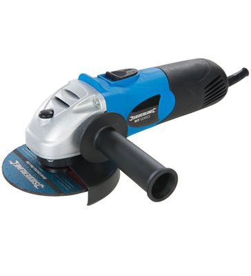 Meuleuse angle filaire silverline 571295 230 V 650 W 11.5 cm