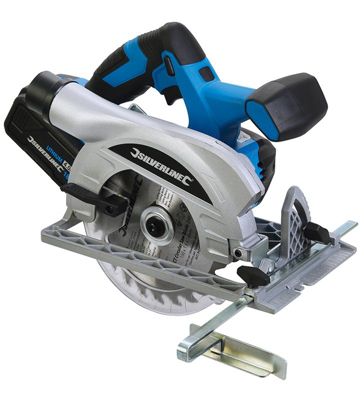 Scie circulaire electique Silverline 150mm 18V - vue 2