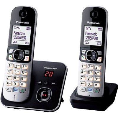 Panasonic KX-TG6822GB téléphone Téléphone DECT Identification de l'appelant - vue 2