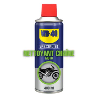 Nettoyant chaîne de moto WD40 400 ml