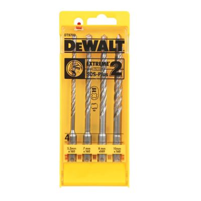 Coffret forets béton SDS+ DeWalt Extreme, 3 pièces