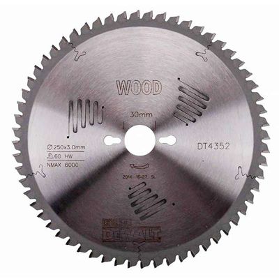 DeWALT Lame pour scies circulaires stationnaires 25030 mm DT4352 QZ