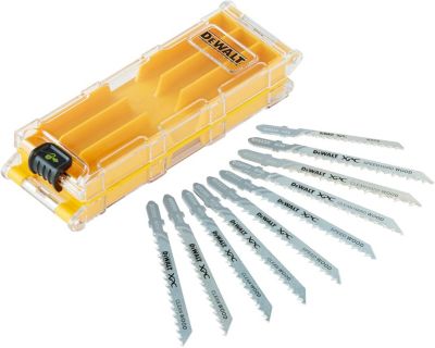 Coffret 10 lames scie sauteuse XPC DEWALT DT2296 Contrôle précis Longévité Plongée facile - vue 1