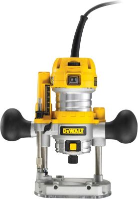 DeWalt Défonceuse plongeante 850 W pour fraises de 6 à 8 mm - D26203-QS Jaune - vue 2
