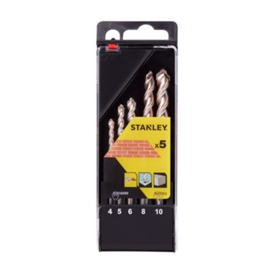 Stanley Cassette de 5 forets béton précision 4 5 6 8 10mm STA56099 QZ - vue 3