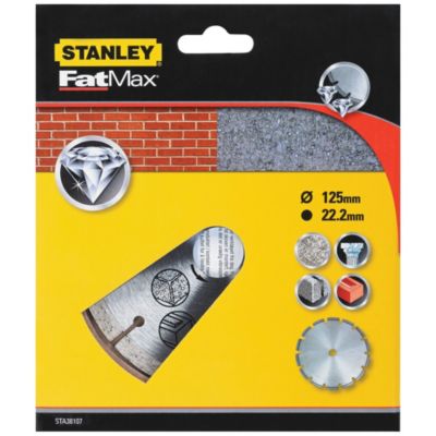 Stanley Disque diamant à bord segmenté pour le béton 125x22.2 STA38107 XJ - vue 2