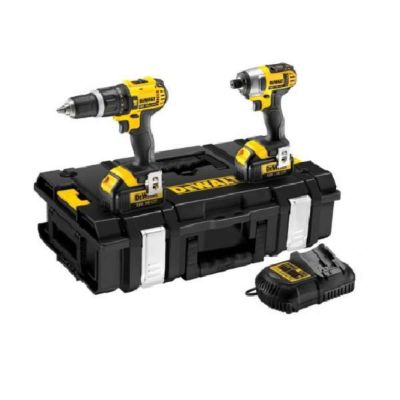 DeWalt Kit 2 outils 18V 4Ah perceuse compacte + visseuse à choc DCK285M2 - vue 7