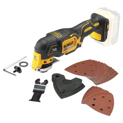 Outil multi-cutter oscillant 18 V Brushless DCS355N-XJ, sans batterie ni chargeur