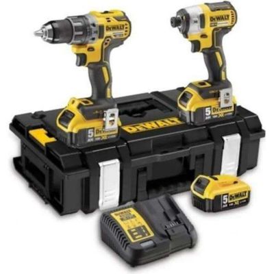 DeWALT DCK266P3 DCD796 Perceuse à percussion DCF887 Visseuse à chocs 18V 3 x 5Ah - vue 3