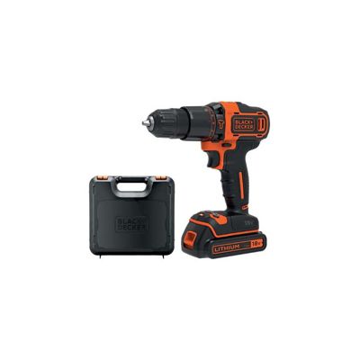 Perceuse Visseuse À Percussion Black & Decker BDCHD18KB – 18V 2 Vitesses Coffret - vue 3