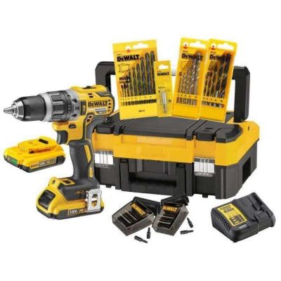 Perceuse À Percussion DeWalt DCK796D2T – 18 V, 2 Batteries Li-ion, Moteur Brushless - vue 2