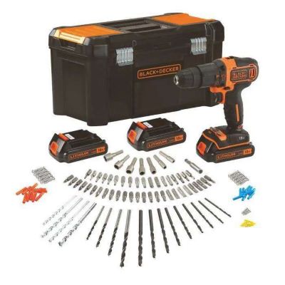 Perceuse visseuse a percussion stanley bdchd181b3a batterie 18 V - vue 3