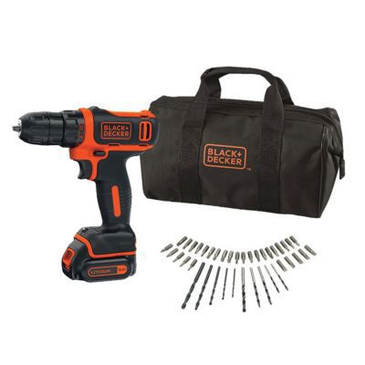Perceuse sans fil Black & Decker BDCDD121SA 10.8V