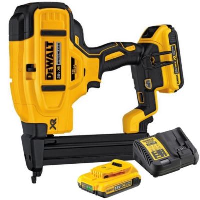 DeWalt Agrafeuse 18Ga XR 18V 2Ah Li ion Brushless avec 2 batteries + coffret TSTAK DCN681D2 - vue 10