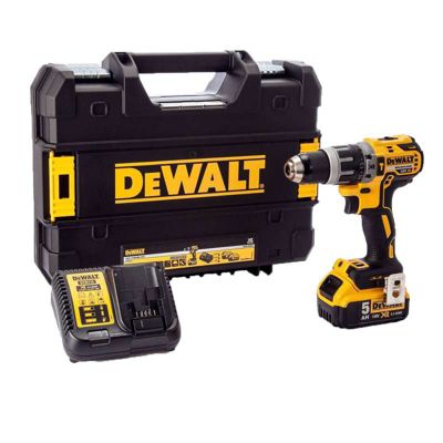Perceuse Visseuse À Percussion DEWALT DCD796P1 – 18V XR, Brushless, 1x Batterie 5,0 Ah - vue 3