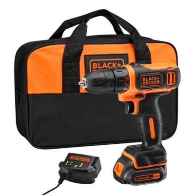 Perceuse visseuse sans fil Black+Decker BCD600C1S 10.8V - 1 5Ah