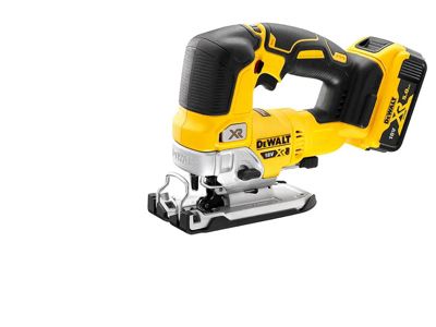 Scie sauteuse DEWALT 18V XR 5Ah + 2 batteries + chargeur DCS334P2 - vue 4