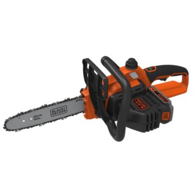 Tronçonneuse sans fil avec batterie 18 V - longueur du guide-chaîne 200 mm - poids 2 6 kg - Black+Decker CS1825L1-QW