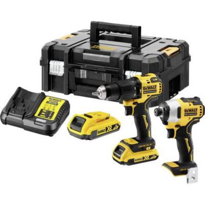 Perceuse à percussion sans fil Dewalt 18V / 2Ah DCK2062D2T QW Marque Dewalt Batterie 2Ah 18V Li ion - vue 4
