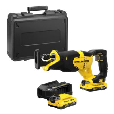 Stanley V20 Scie Sabre Brushless Lithium 18V - 2 Batteries 2Ah FATMAX - SFMCS310D2K-QW Marron - vue 7