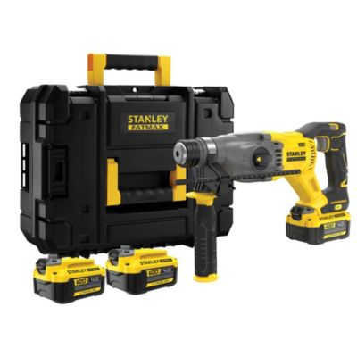 Perforateur sans fil 18V STANLEY FATMAX V20 SFMCH900M22 QW Brushless 2 batteries 2 Ah + chargeur - vue 2