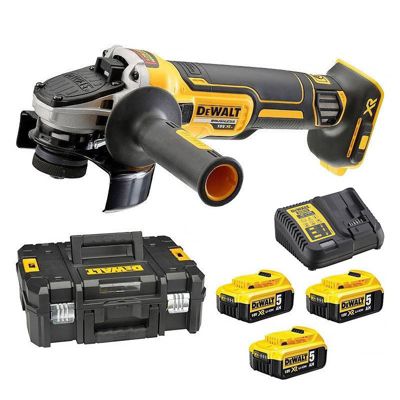 Meuleuse D'Angle DeWalt DCG405P3 – Brushless 18V 125mm, 3 x 5Ah - vue 4