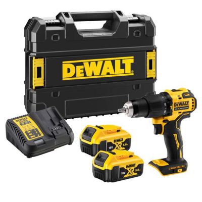 Perceuse visseuse à percussion compacte xr Dewalt 18v DCD709P2T - vue 4