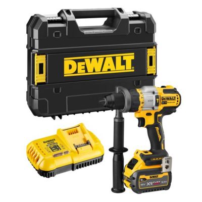 Perceuse Visseuse Percussion DEWALT DCD999X1-QW – 18V, 9Ah Li-Ion, Frein Électronique - vue 3