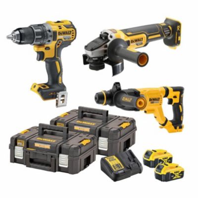 Kit 3 Outils XR 18V 5AH Li Ion Brushless DEWALT DCK327P2T QW - vue 3