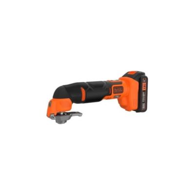 Black & Decker Outil multifonction oscillant sans fil 18V kit 20 accessoires Noir - vue 4