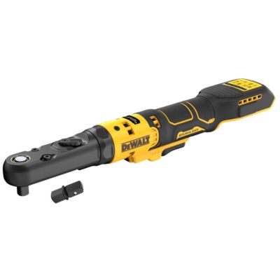 Clé à cliquet DEWALT XR 18V Brushless Têtes interchangeables 14' 38' et porte embout hexagonal 14' DCF510N XJ - vue 3