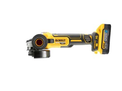 Meuleuse DEWALT DCG405H2T-QW – 18V 2x5Ah POWERSTACK Ø125mm - vue 4
